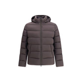 Herno Brown Polyamide Bomber